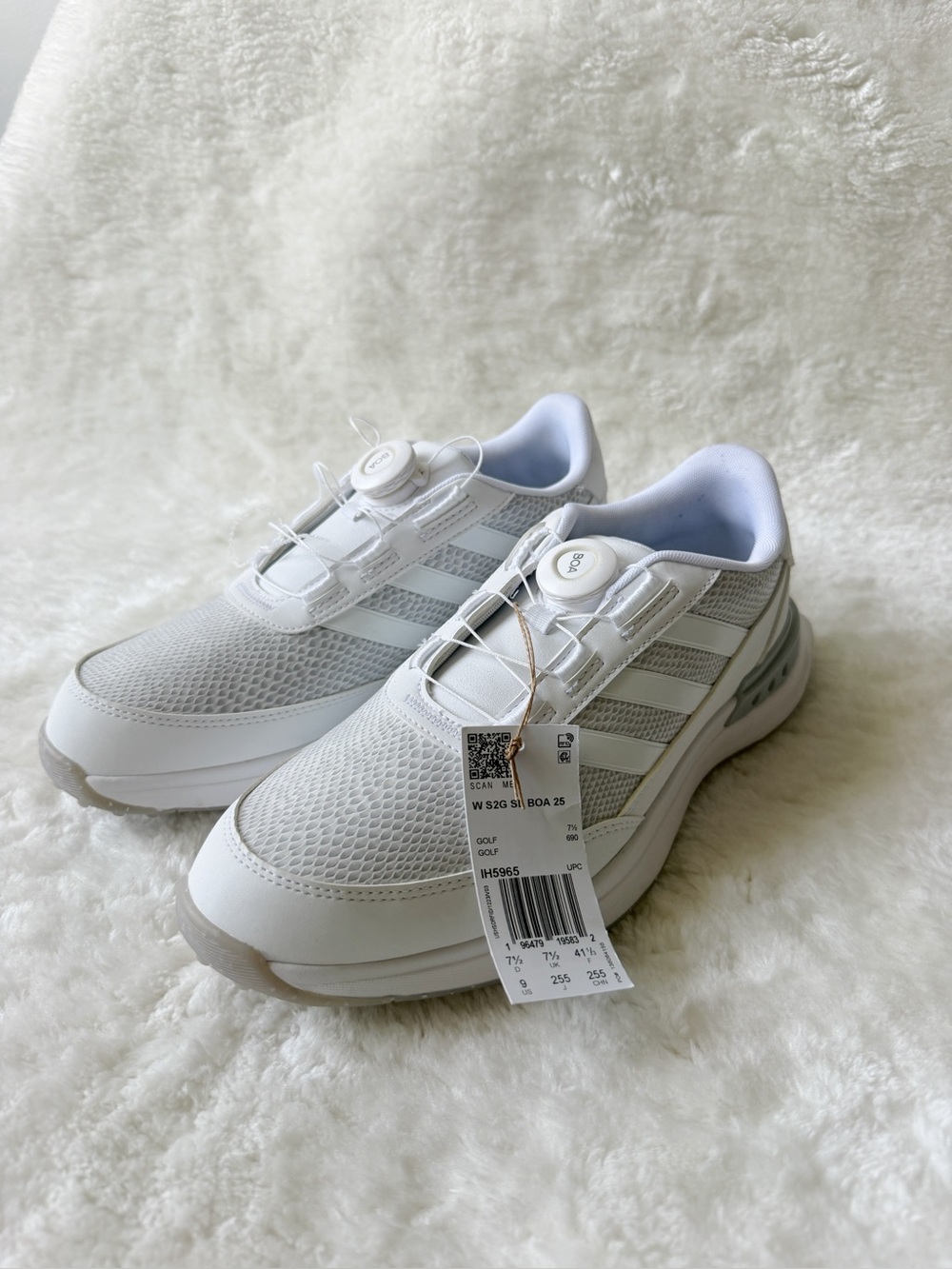 Adidas Women’s Size 9 S2G 25 BOA Spikeless Golf Shoes NWT